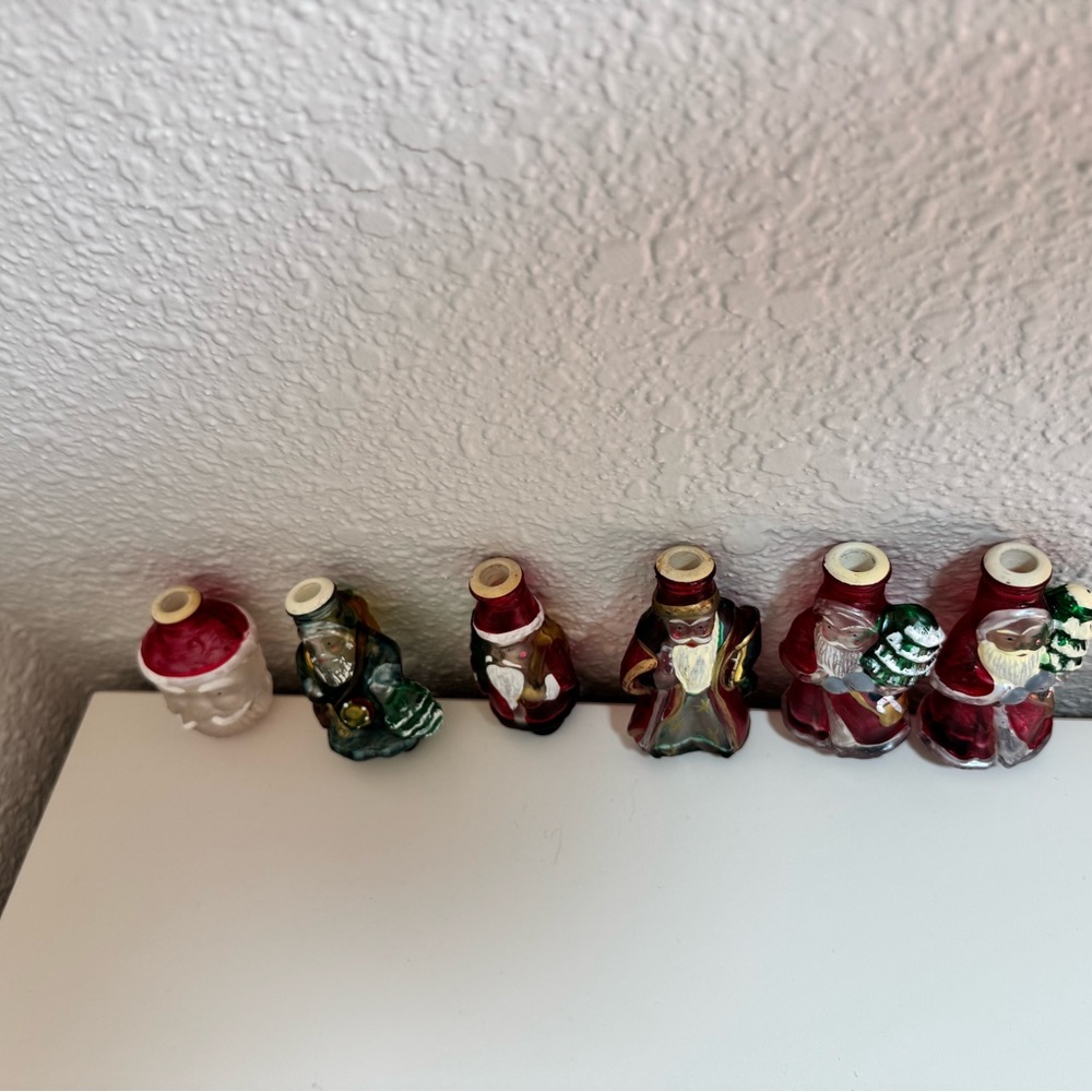 Vintage old world Christmas light cover set - Picture 3 of 3